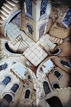 The Courtyard Architecture Poster Print by Irvine Peacock, 24x36