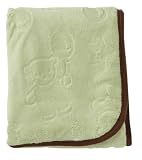 Lambs & Ivy Plush Blanket in Teddy Bear Story