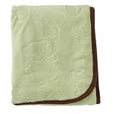 Lambs and Ivy Plush Blanket in Teddy Bear Story by Lambs & Ivy
