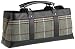 Burberry Women's Fabric Tote Bag with Leather Trim, Sage Check