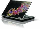 Skinit Protective Skin (Fits Latest Generic 10 Laptop/Netbook/Notebook); Peacock (black)