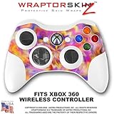 Tie Dye Pastel Skin by WraptorSkinz TM fits XBOX 360 Wireless Controller (CONTROLLER NOT INCLUDED)