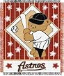 Houston Astros 36"x48" Woven Baby Throw Blanket - Baseball Sports Merchandise