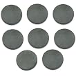 8 Ceramic Round Disc Magnets Science Project Craft .75"