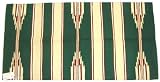 Mayatex Saddle Blanket - Ranger 2000 - 30 X 60 - Hunter Green, Burgundy, Sand