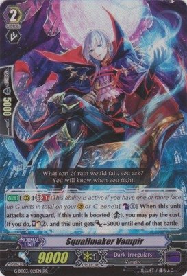 Cardfight!! Vanguard TCG - Squallmaker Vampir (G-BT03/021EN) - G Booster Set 3: Sovereign Star Dragon
