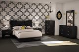 South Shore Furniture, Step One Collection, Mirror, Pure black