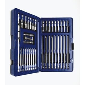 IRWIN 3057034 34-Piece Fastener Drive Tool Bit Set