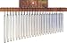 TreeWorks 45 Bar Double Row Bar Chime