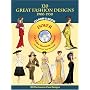 120 Great Fashion Designs, 1900-1950, CD-ROM and Book (Dover Pictorial Archives)