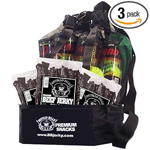 Buffalo Bills Triple Pounder Backpack Gift Cooler (filled with 3 lbs of Buffalo Bills... by Buffalo Bills Premium Snacks