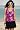 Beach Belle Flower Burst V-Insert Skirtini Swimsuit - Plus Size Swimsuit Plus Size Swimsuits