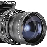 Neewer 58mm 2X Telephoto Lens for Canon, Nikon, Olympus, Sony, Pentax, Samsung and Other DSLR Camera Lenses with 58MM Filter Thread