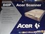 Acer Acerscan 640P Flatbed 600 X 1200 48Bit Par 8.5 X 11 Scanner