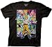 Dragon Ball Z - Mens Character Frames T-shirt in Black, Size: X-Large, Color: Black