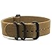 PerFit ZULU4 Ballistic Nylon Watch Strap + Spring Bars, Field Ready/Fashion Forward, Choose Color/Size(18mm,20mm,22mm,24mm,26mm)