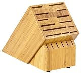 Fa. Wiebelhaus - Wooden knife block - Bamboo - 20 Slot