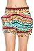 2LUV Women's Multicolored Harem Shorts W/ Pockets