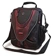 Moblie Edge, Mini Messenger Bag fits up to 13.3- Inch laptops and 11- Inch widescreen netbooks, Black/Dr Pepper