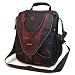 Moblie Edge, Mini Messenger Bag fits up to 13.3- Inch laptops and 11- Inch widescreen netbooks, Black/Dr Pepper