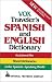 Books : Vox Traveler's Spanish and English Dictionary (Vinyl cover) (Vox Dictionary Series)