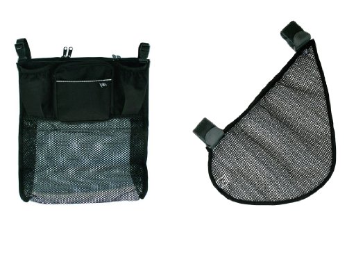JL Childress Cups 'N Cargo Stroller Organizer & Side Sling Cargo Net image