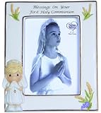 Precious Moments Blessings on Your First Holy Communion frame Girl Figurine