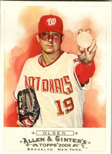 2009 Topps Allen & Ginter Baseball Card #118 Scott Olsen Washington Nationals - MINT Condition - Shipped In Protective ScrewDown Display Case!
