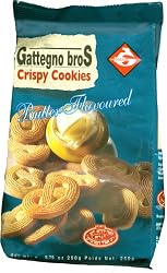 Gattegno Bros Cookies, Butter Cookies, 8.75-Ounce Packages (Pack of 12)