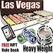 500 Las Vegas Poker Chip Set with Free WPT Rule Book. 14 Gram Heavy Weighted Poker Chips.