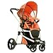 Baby : Delta Children's Products Simmons Pearl Stroller in Orange