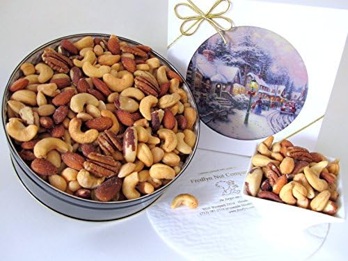 Deluxe Mixed Nuts, 2 Lb. Gift Tin with Sleeve