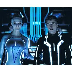GARRETT HEDLUND & BEAU GARRETT - Tron AUTOGRAPHS Signed 8x10 Photo
