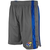 Colosseum Kansas Jayhawks Draft II Mesh Shorts