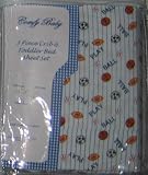Play Ball Sports Theme Crib & Toddler Bed Sheet Set