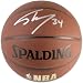 Mounted Memories Cleveland Cavaliers Shaquille O'Neal Autographed Spalding All-Surface Basketball