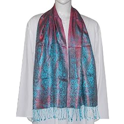 Mens Fashion Neck Scarves Handmade Gifts India Dress 12 x 60 inches (ssmf058)
