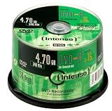 Intenso DVD-R 16x Speed 50er Spindel DVD-Rohlinge