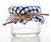 Nakpunar 6 pcs, 3.75 oz Mini Square Glass Jars for Jam, Honey, Wedding Favors, Shower Favors, Baby Foods, DIY Magnetic Spice Jars