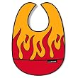 Crocodile Creek Flames Bib