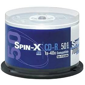 Imation CD-R 700MB SpinX�u�����h 50���X�s���h���P�[�X��