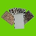 1 X Dozen Plush Animal Print Spiral Notepads [Toy]