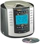 Timex T600B CD Stereo Clock Radio with Nature Sounds (Black)