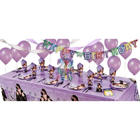 Justin Bieber Party Supplies Super Party Kit | Party Plates