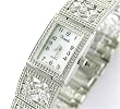New Ladies 18K Plated Swarovski Crystal Bracelet Watch