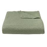 Cannon Monticello Blanket - Celadon