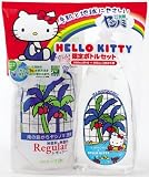 ヤシノミ洗剤 HELLO KITTY 限定ボトルセット (500ml ボトル + 500ml つめかえ用)(無香料・無着色)