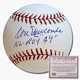 Don Newcombe Autographed Rawlings MLB Baseball with NL ROY 49 Inscription