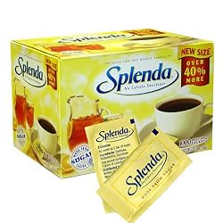 Splenda No Calorie Sugar Substitute Sweetener 1000 Individual Packets (Net Wt. 2.2 lbs) New Size * Great Value