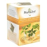 Mighty Leaf Organic Tea, Mint Melange, Tea Bags, 15-Count Box, Biodegradable Whole Leaf Pouches (Pack of 3)